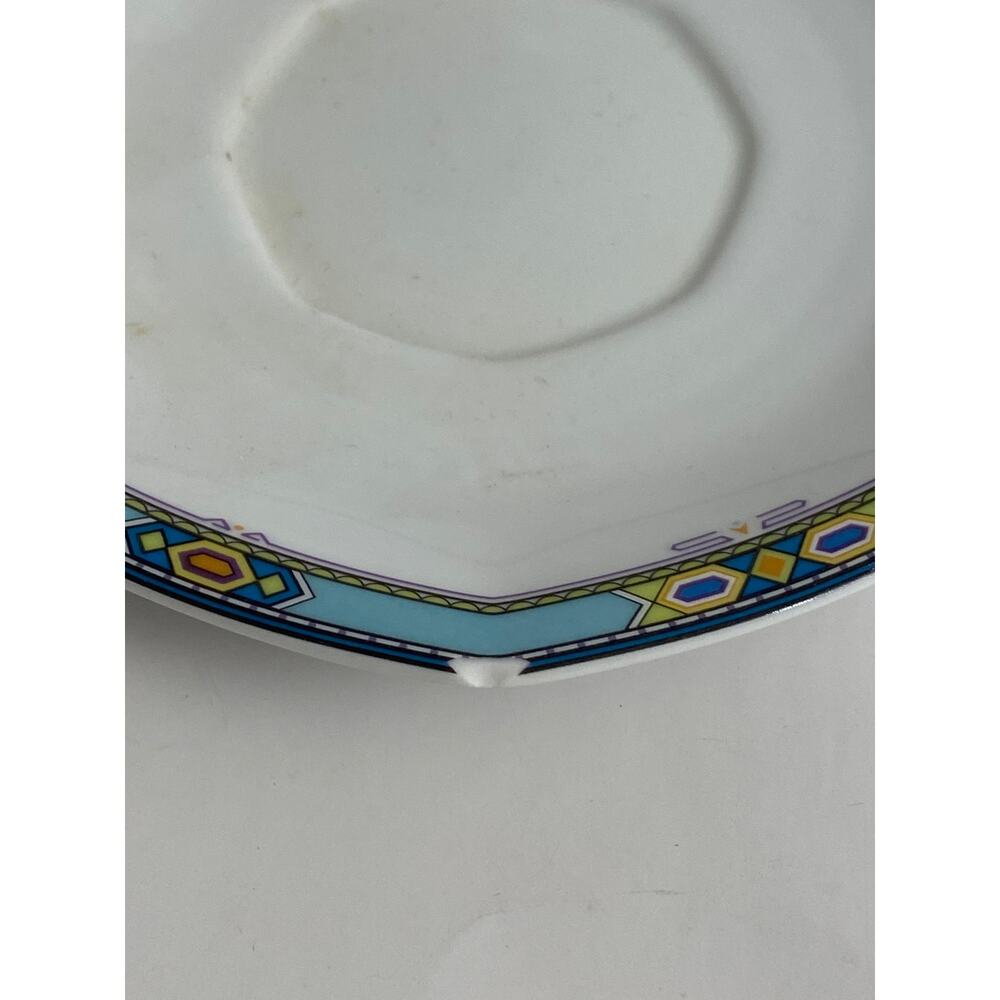 Christopher Stuart Southwest Y0002 Cup & Saucer Set Of 10 Cups and 3 Saucers - Picture 8 of 8